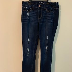 Hollister Skinny Ripped Jeans